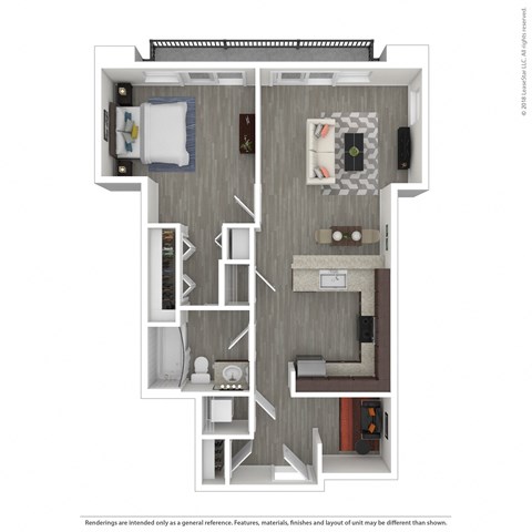 a 1 bedroom floor plan  sierra  2100 sq ft